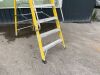 UNRESERVED Clow 1.68M 6 Step Fibreglass Platform Ladder - 4