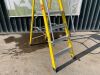 UNRESERVED Clow 1.13M 4 Step Fibreglass Platform Ladder - 4