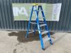 UNRESERVED Clow 1.6M 6 Step Fibreglass Step Ladder - 2