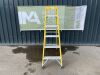 UNRESERVED Clow 1.6M 6 Step Fibreglass Step Ladder - 3