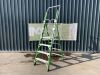 UNRESERVED Little Giant 1.15M 4 Step Fibreglass Platform Ladder