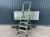 UNRESERVED Little Giant 1.15M 4 Step Fibreglass Platform Ladder