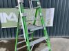 UNRESERVED Little Giant 1.15M 4 Step Fibreglass Platform Ladder - 5