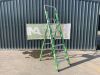 UNRESERVED Little Giant 1.15M 4 Step Fibreglass Platform Ladder - 3