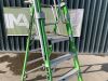 UNRESERVED Little Giant 1.15M 4 Step Fibreglass Platform Ladder - 5