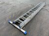 UNRESERVED Zarges 3 Stage Aluminium Extension Ladder