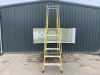 UNRESERVED Clow 1.68M 6 Step Fibreglass Platform Stepladder - 3