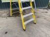 UNRESERVED Clow 1.68M 6 Step Fibreglass Platform Stepladder - 4