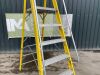 UNRESERVED Clow 1.68M 6 Step Fibreglass Platform Stepladder - 5