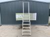 UNRESERVED Lyte 2.7M 8 Step Aluminium Platform Stepladder - 3