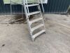 UNRESERVED Lyte 2.7M 8 Step Aluminium Platform Stepladder - 4