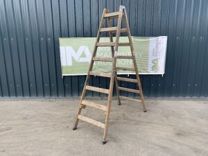 8Ft Wooden Ladder