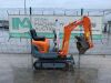 2012 Kubota K008-3 Micro Excavator c/w 3 x Buckets - 3