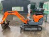 2012 Kubota K008-3 Micro Excavator c/w 3 x Buckets - 5