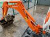 2012 Kubota K008-3 Micro Excavator c/w 3 x Buckets - 9