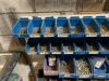 3 x Sections Of Blue Storage Bins & Contents - 5