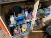 3 x Sections Of Blue Storage Bins & Contents - 9