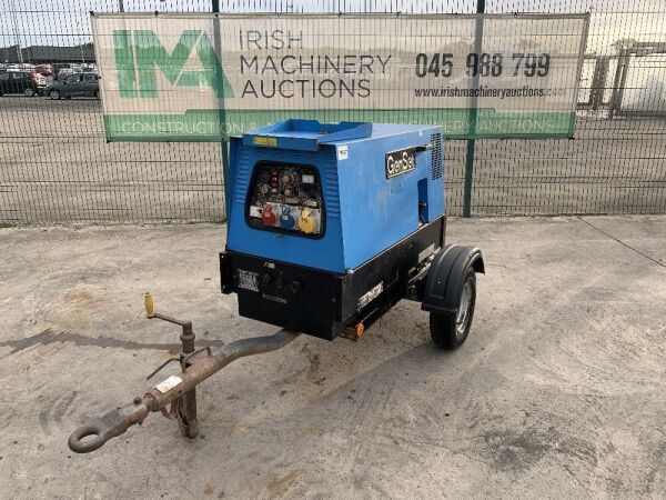 UNRESERVED 2014 Genset MPM 10/300 SS-KA 10KVA Fast Tow Diesel Welder/Generator