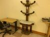 Large Antigue Marble Top Tabe/Hat Stand - 2