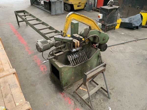 Behringer Small Horizontal Bandsaw c/w Feed