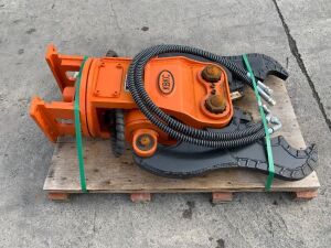 UNRESERVED UNUSED KBKC-HS04 Hydraulic Shears To Suit Excavator