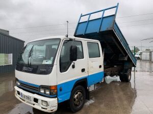 UNRESERVED 2005 Isuzu NQR70 7.5T Crew Cab Tipper