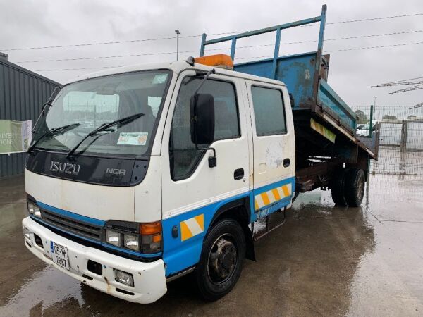 UNRESERVED 2005 Isuzu NQR70 7.5T Crew Cab Tipper