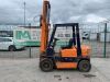 UNRESERVED 1992 Toyota 5FD20 2T Diesel Forklift c/w Forks - 2