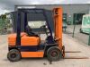 UNRESERVED 1992 Toyota 5FD20 2T Diesel Forklift c/w Forks - 5