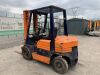 UNRESERVED 1992 Toyota 5FD20 2T Diesel Forklift c/w Forks - 6