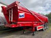 2019 BMI TS025 38T Tri Axle Tipper Trailer