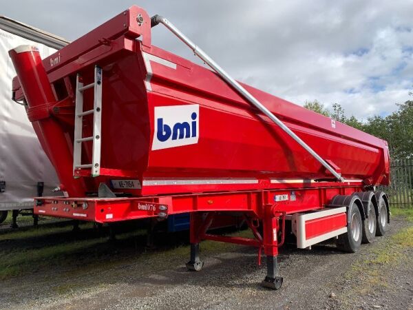 2019 BMI TS025 38T Tri Axle Tipper Trailer