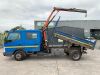 UNRESERVED 2009 Mitsubishi Canter 6C15GW Euro 4 Crew Cab Tipper c/w Palfinger PK2900 Crane - 2