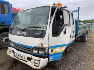 UNRESERVED 2005 Isuzu NQR70 7.5T Crew Cab Tipper