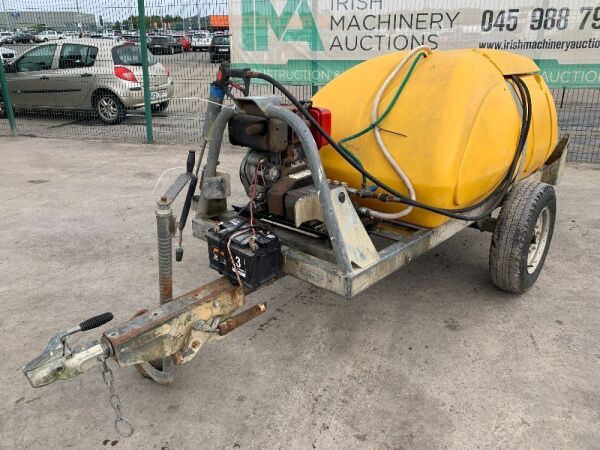 UNRESERVED Western Single Axle Diesel Power Washer