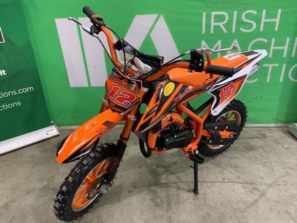 2021 X-Trem 50cc Mini Dirt Bike (Orange)