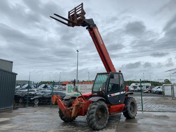 2005 Manitou MT1235 12M Teleporter c/w Forks