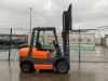 Toyota FDF30 3T Diesel Forklift c/w 2 Stage Mast - 3