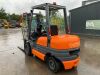 Toyota FDF30 3T Diesel Forklift c/w 2 Stage Mast - 7