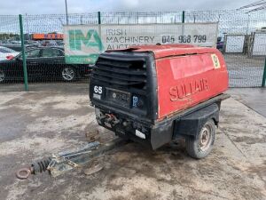 2003 Sullair 65K Fast Tow Diesel Air Compressor