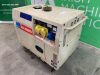 UNRESERVED Air Cooled Silent Diesel 5KVA Portable Generator - 2