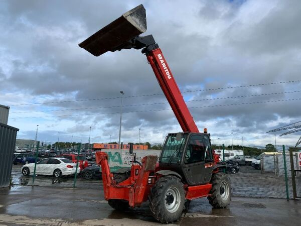 UNRESERVED 2007 Manitou MT1440SL 14M Teleporter c/w Bucket & Forks