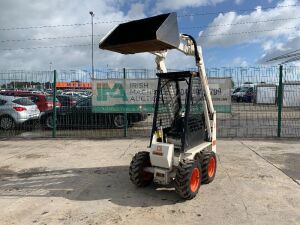 Bobcat 343 Mini Skid Steer Loader c/w Bucket & Grab