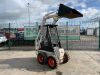 Bobcat 343 Mini Skid Steer Loader c/w Bucket & Grab - 4