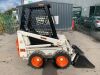 Bobcat 343 Mini Skid Steer Loader c/w Bucket & Grab - 8