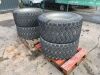 UNRESERVED 4 x 455-40-22.5 Truck Tyres (10 Stud) - 2