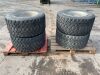 UNRESERVED 4 x 455-40-22.5 Truck Tyres (10 Stud) - 5