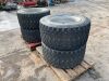 UNRESERVED 4 x 455-40-22.5 Truck Tyres (10 Stud) - 6