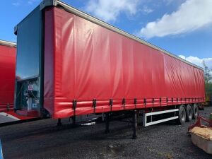 2007 SDC TRi Axle Curtainsider Trailer