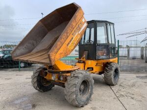 UNRESERVED 2004 Terex PS6001 6T Swivel Dumper c/w Cab